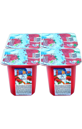 Յոգուրտ ելակով «Աշտարակ կաթ» 110գ, յուղայնությունը` 2.5%