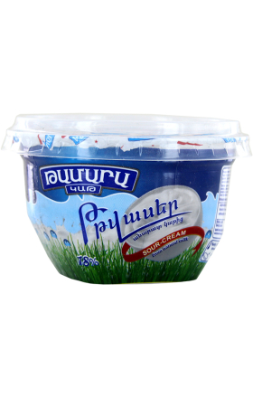 Թթվասեր «Թամարա» 180գ, յուղայնությունը` 18%