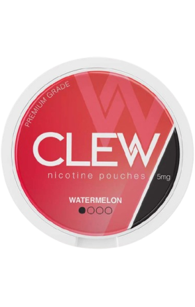 Никотиновые пакеты "Clew" – со вкусом арбуза, 5 мг
