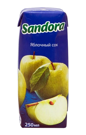 Հյութ «Sandora» 250մլ խնձոր 