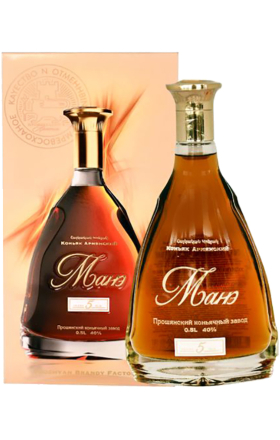 Коньяк "Мане" 5л (кор.) 0.5л