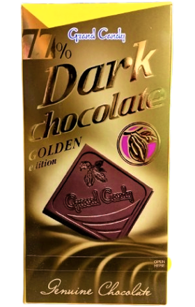 Chocolate bar "Grand Candy" 77%, 90g