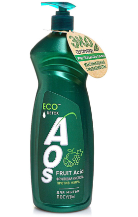Средство для мытья посуды "AOS" 900мл 