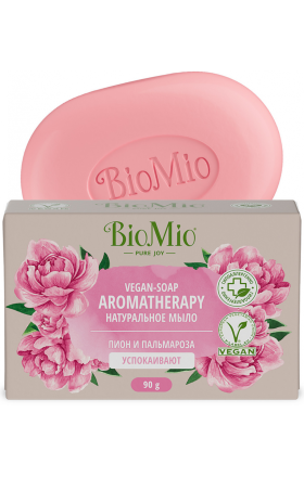 Крем-мыло Bio Mio пион пальмароза 90г