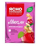 Мюсли для завтрака Jasono запеченные фрукты и ягоды 45г