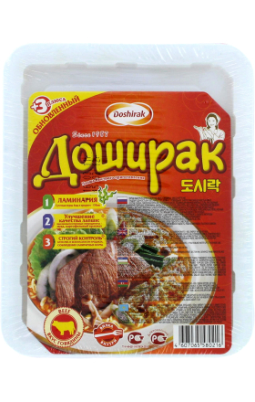 Լապշա «Doshirak» 90գ Տավար