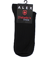 Գուլպաներ «Ալեքս» Դիաբետիկ, սև, 43-44