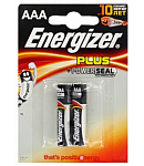 Էլեկտրական մարտկոց «Energizer Plus Power Seal AAA» 2հատ