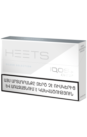 Heat-not-burn sticks "HEETS Silver Selection"
