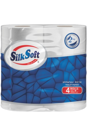 Զուգարանի թուղթ «Silk Soft» 4 հատ
