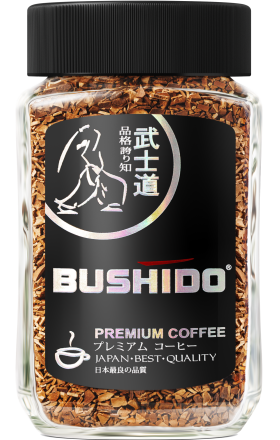 Սուրճ լուծվող «Bushido» Black Katana  100գ