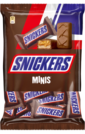 Շոկոլադե բատոններ «Snickers Minis» 198գ