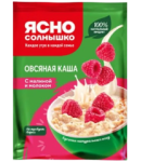 Oatmeal “Yasno Solnyshko” raspberry with milk, 45 g